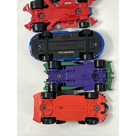 Hot Wheels Maisto Spiderman Lot Ornament Prowler Regener8rs Transforming Miles - Picture 7 of 9